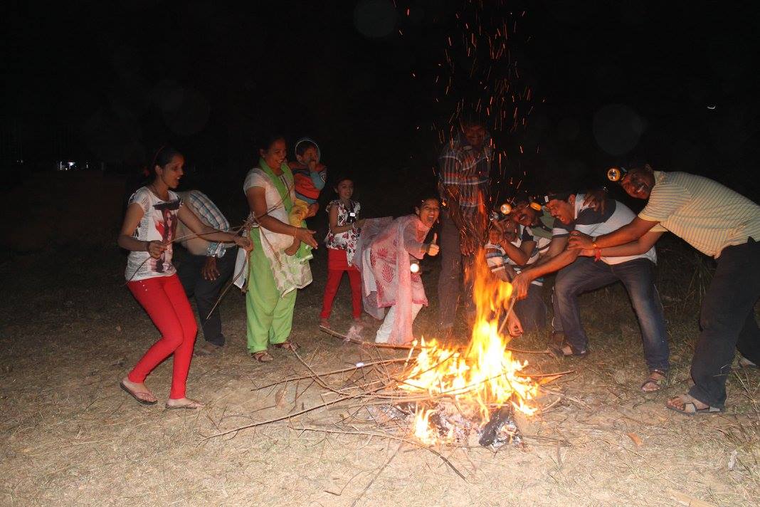 Moonathon participants enjoying a weekend under the moonlight